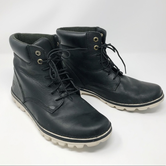 Timberland Shoes - Timberland Brookton Black Lace Up Boots womens 10